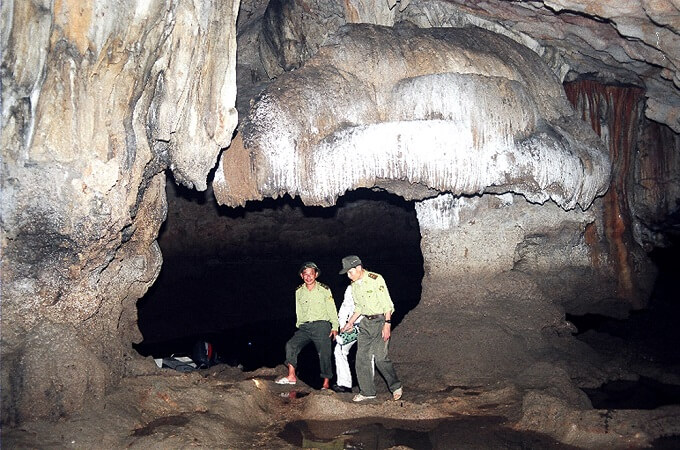 Grotte des chauves-souris se trouve à l’extrémité de la forêt