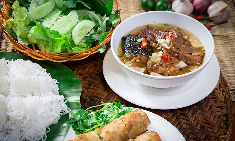 Bun Cha, spécialité de Hanoi bun-cha
