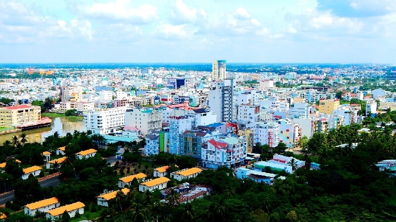 La ville de Can Tho est assez moderne et constitue la capitale de la région sud-ouest