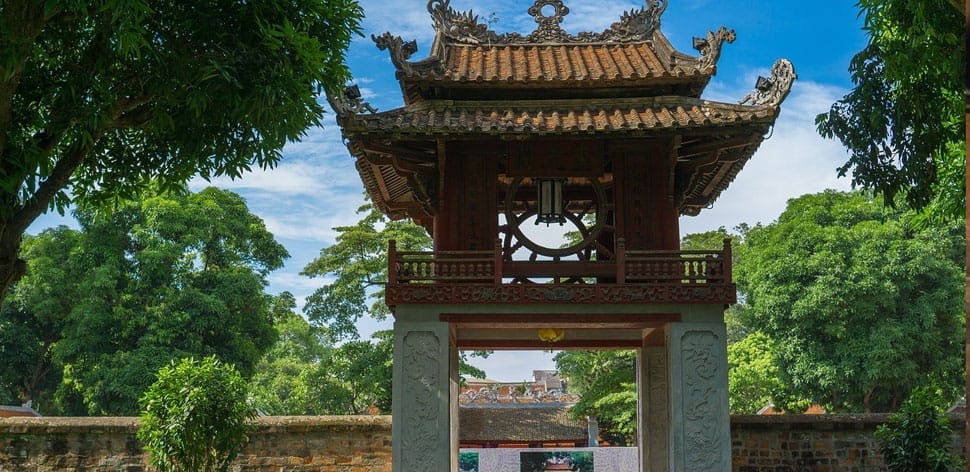 Le temple de la littérature, Ha Noi van-mieu