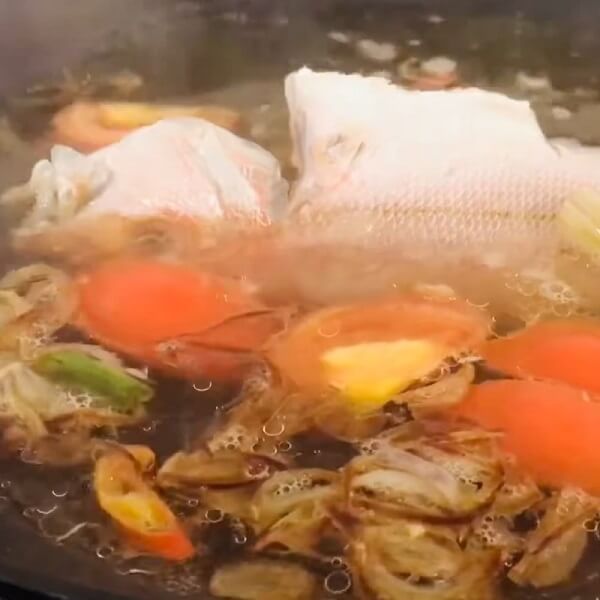 Cuire le bouillon
