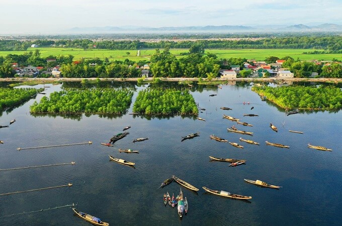 La plus grande lagune de toute l'Asie du sud-est