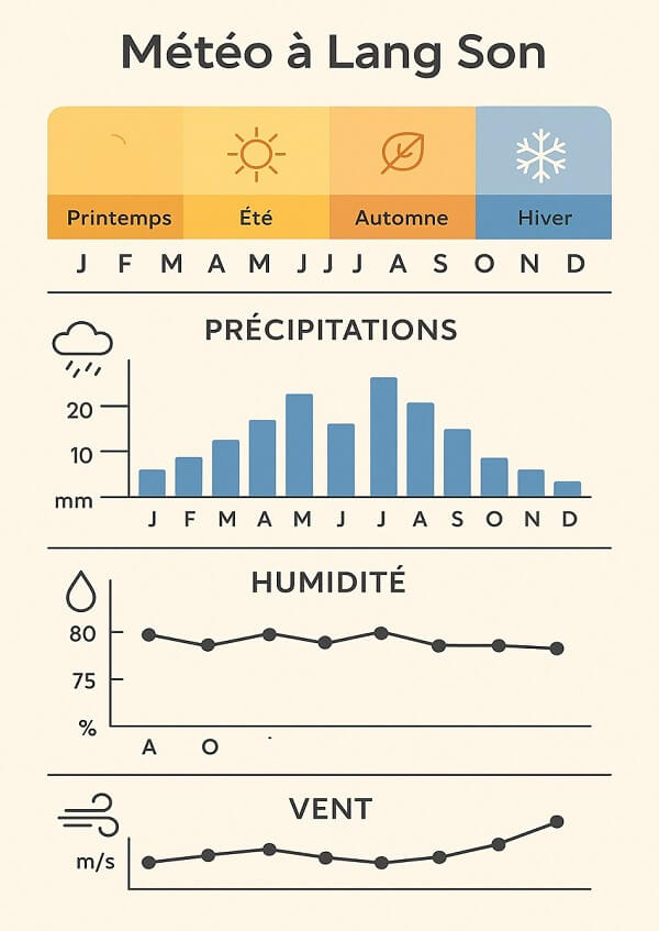 Récapitulatif de la météo à Lang Son