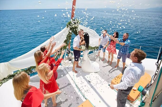 Mariage à bord du Catamaran Nha Trang