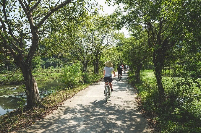 Balade à vélo dans la paisible campagne de Hoa Lu, Ninh Binh