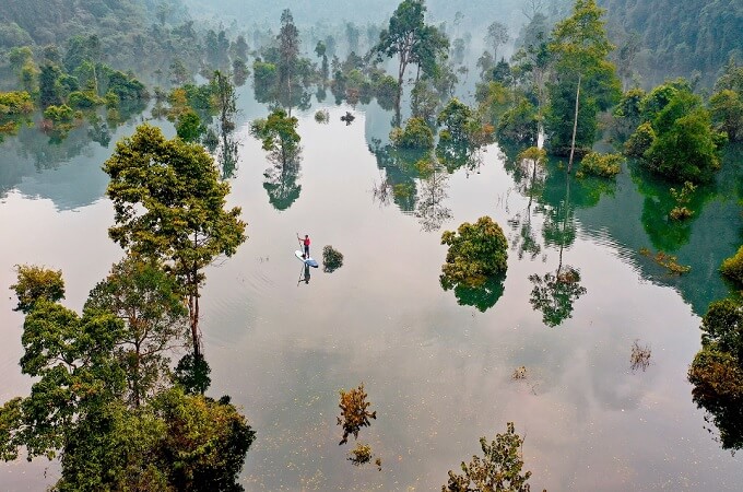 Le nombril des inondations de Quang Binh