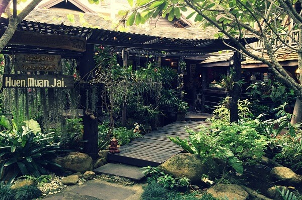 Restaurant au beau décor de Chiang Mai