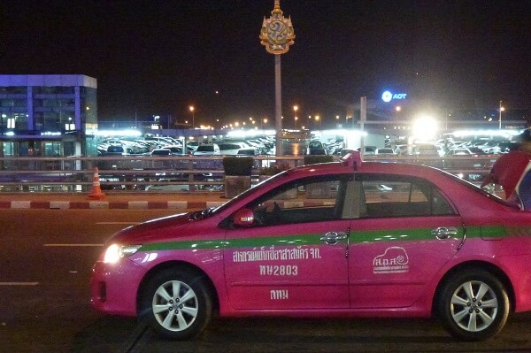 Taxi de l'aéroport