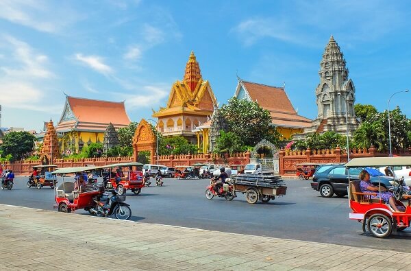 Phnom Penh la capitale du Cambodge