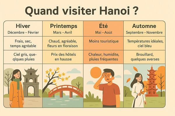 Hanoi quand visiter