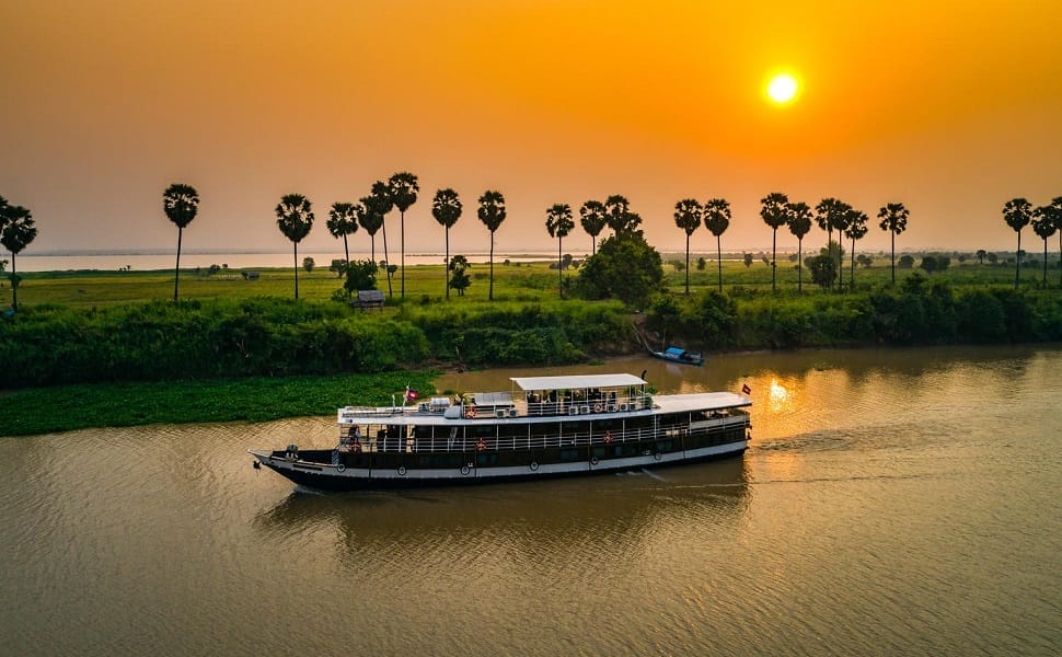 Croisière sur le Mékong lors d'un circuit combiné Vietnam Cambodge