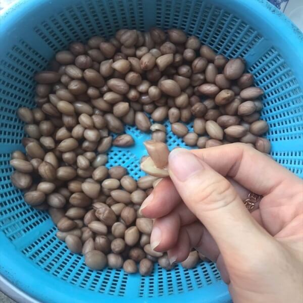 Les cacahuètes