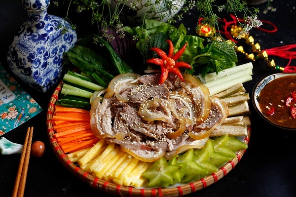 Veau cuit à vapeur