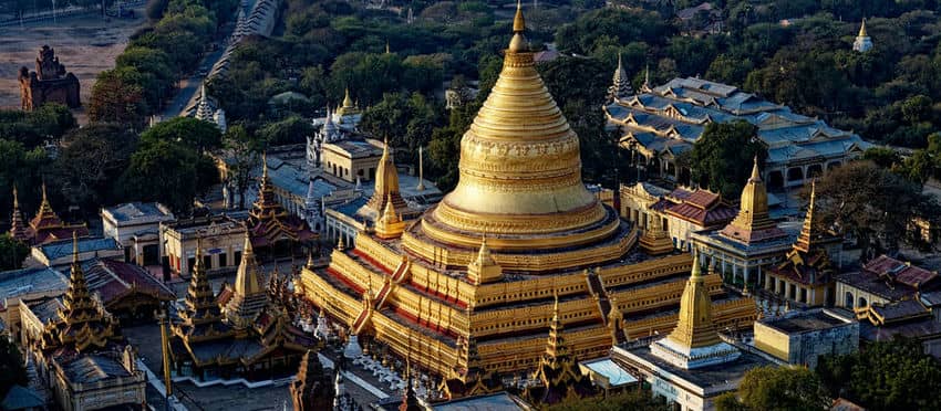 Pagode Shwezigon Pagode-Shwezigon